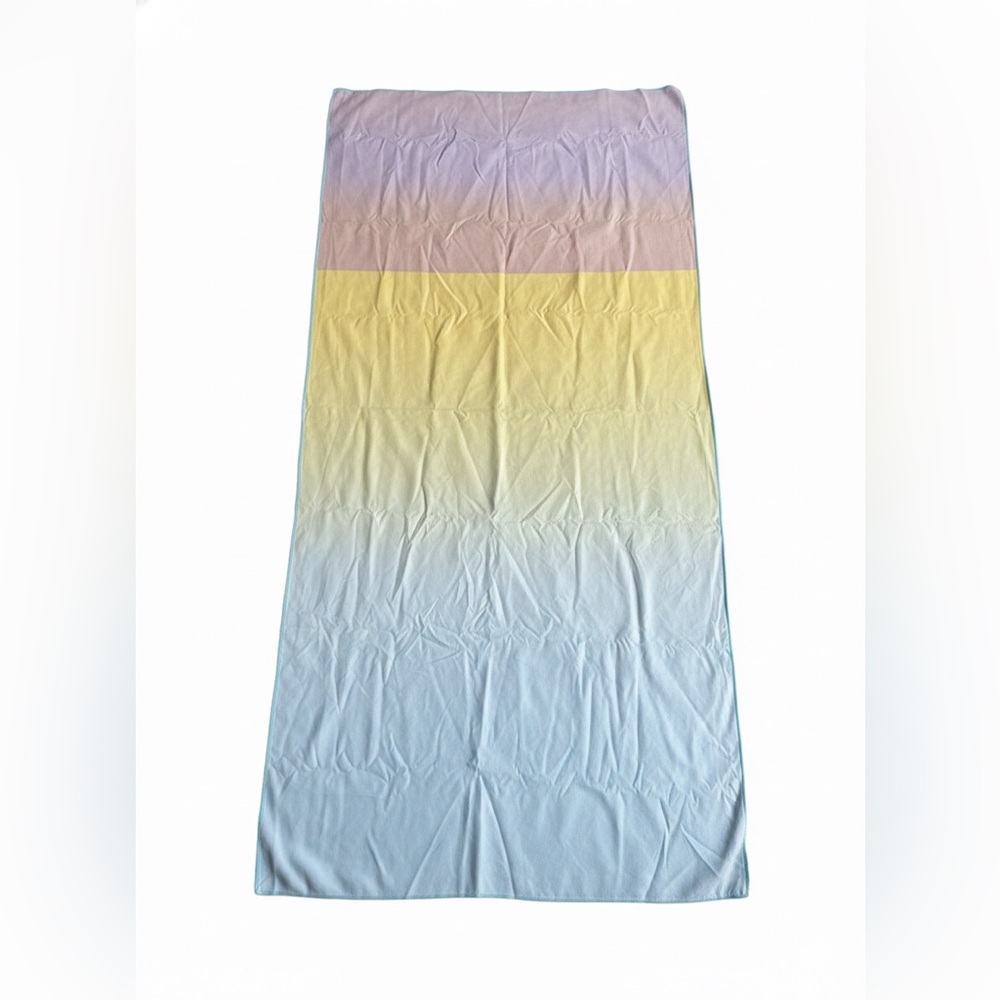 SLOWTIDE Quick Dry Thin Towel Cynthia Rowley Collab Ombré Sea